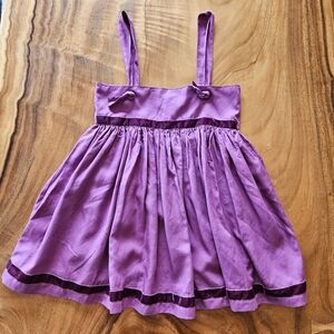 NWT Finding Foxtale Size 8 Dress Purple Kids Dress with Straps